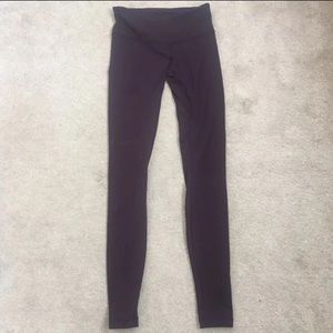 Plum Lululemon Leggings